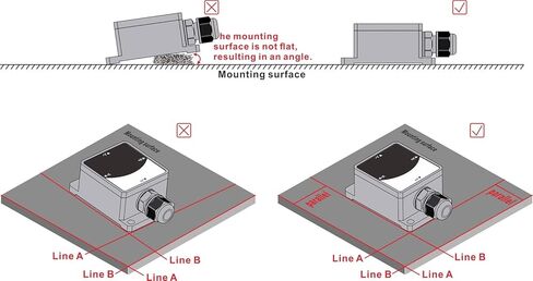1pc Stmr13 Stmr23 Voltage Type Single/Dual Axis Angle Inclinometer Inclination Sensor in Saudi Arabia