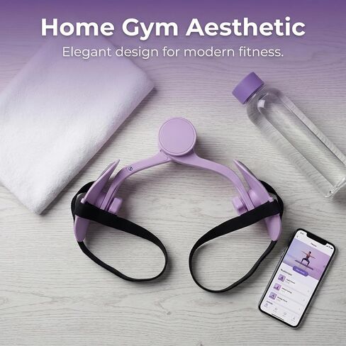 Kegel Exerciser, Pelvic Floor Exercise Device - Adjustable Angle Thigh Trainer with Thickened Silicone Pads & Security Strap, Inner Thigh Exerciser for Women, Home/Office in Saudi Arabia