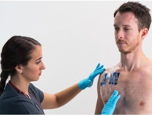 غطاء قسطرة للاستحمام - 7 × 7 بوصة، كمية تكفي لمدة أسبوع - غطاء منفذ غسيل الكلى، يمنع تلف المياه، ويحافظ على جفاف الجروح - يمكن التخلص منه، مقاوم للماء، شفاف in Saudi Arabia