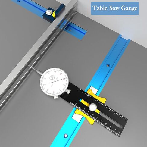 مقياس ميتري منشار الطاولة مع مؤشر القرص، أداة معايرة ورشة العمل لمناشير الطاولة، مناشير الشريط، مكابس الحفر، المحاذاة الدقيقة ومعايرة آلات ورشة العمل in Kuwait