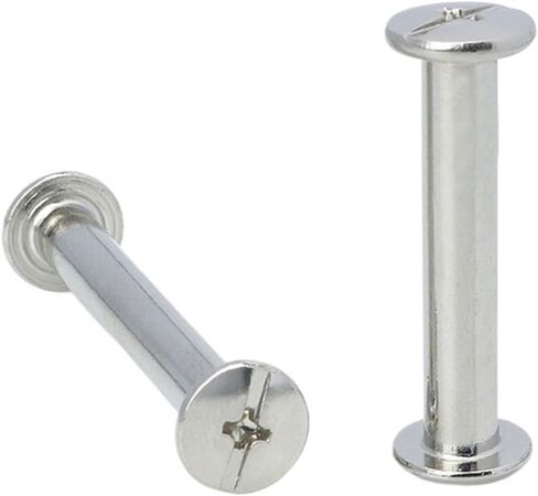 Bookbinding Screws, Pack of 10 D4 D5 Post Binding Screws 304 Stainless Steel Sets(10mm,D4(M3) 10 Sets) in Saudi Arabia
