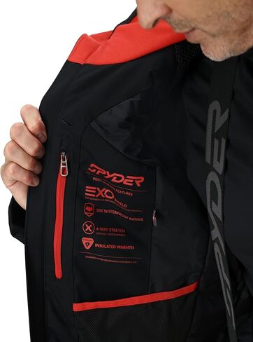 Spyder M LEADER JKT, Black2, X-Large in Saudi Arabia