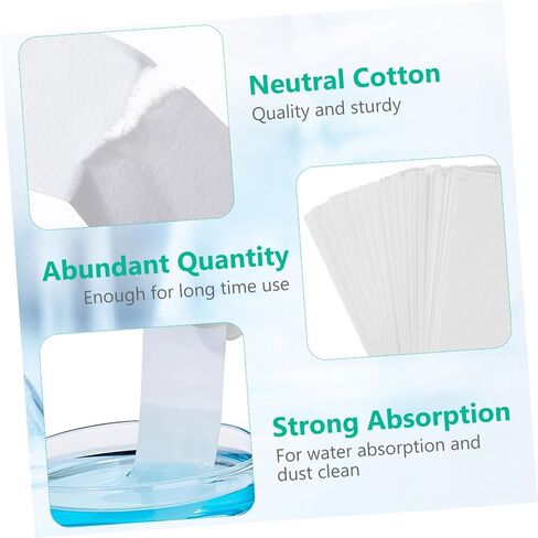 Alipis 500Pcs Laboratory Cleaning Paper Experiment Blotting Paper for Dust Removal Water Absorbent and Easy to Use for Laboratory and Experimental Desk Cleaning in Saudi Arabia