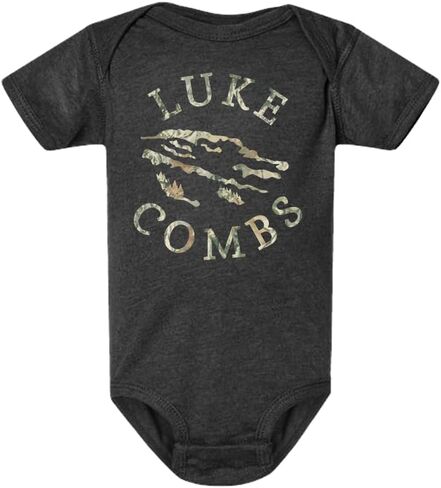 قطعة واحدة للأطفال الصغار برسومات الجبال من Luke Combs، فحمي in Saudi Arabia