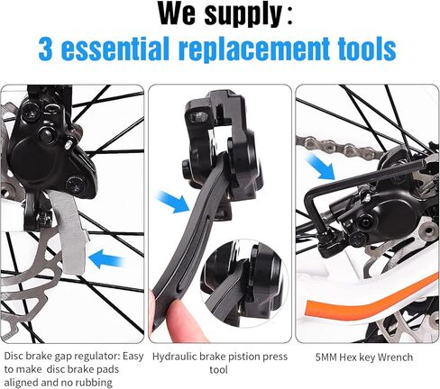 25 Pairs 4-Piston Sintered Metal Bike Brake Pads,Compatible with Shimano MT420 MT520 M6120 M7120 M8020 M8120 Tektro TRP for Ebike Electric Scooter Electric Bike Disc Brake Pads with Installation Tools in Saudi Arabia