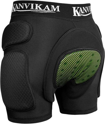 Kids HIPS Padded Shorts with Thick EVA Pads, CE Level Silicone Tailbone Pad Protection for Skateboard Skating Cycling Ski in Kuwait