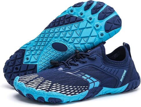أحذية المشي لمسافات طويلة حافية القدم قابلة للتنفس، أحذية مائية للرجال والنساء، سريعة الجفاف، رياضية خارجية مائية للسباحة وحمام السباحة والشاطئ وخفيفة الوزن ومريحة in Kuwait