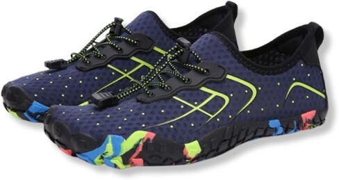 أحذية مائية - أحذية مائية للرجال والنساء، أحذية رياضية حافية القدم لركوب الأمواج على الشاطئ والمشي لمسافات طويلة والسباحة، أحذية مائية خفيفة الوزن وجيدة التهوية وخفيفة الوزن وسريعة الجفاف لحمام السباحة in Kuwait