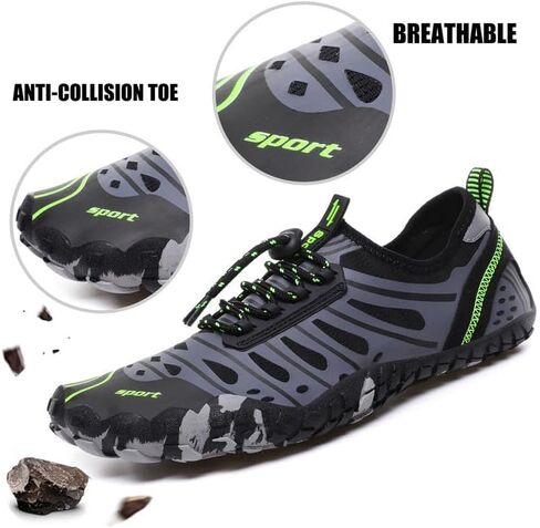 Water Shoes - Water Shoes for Men & Women, Athletic Barefoot Shoes for Beach Surfing Hiking & Swimming, Non Slip Breathable Lightweight & Quick Drying Aqua Shoes for Pool in Saudi Arabia