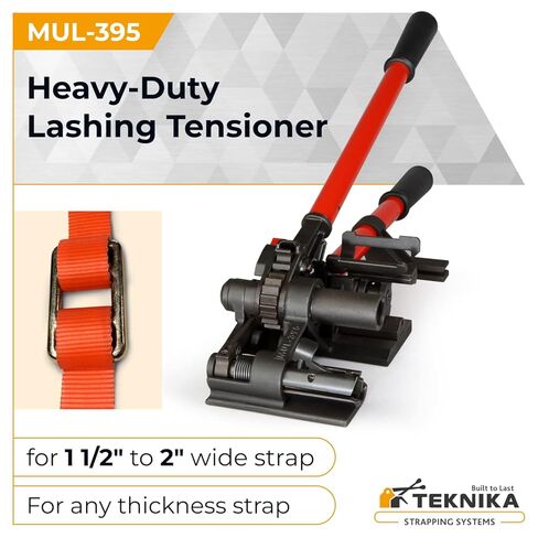 IDL Packaging MUL-395 PRO أداة شد الرموش شديدة التحمل لربط الحبل، بعرض يصل إلى 2 بوصة in Saudi Arabia