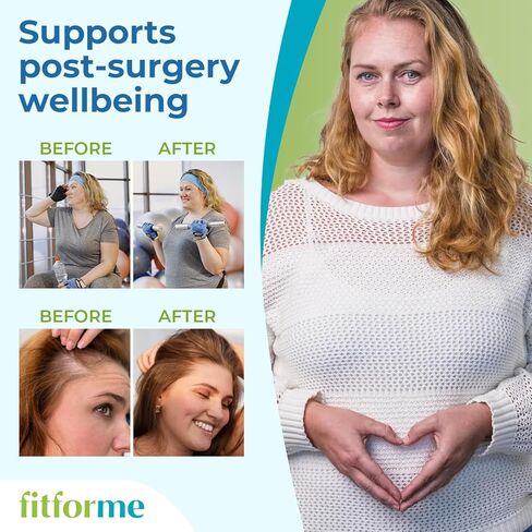 FitForMe Bariatric Multivitamin with Iron, Tailored for Gastric Bypass Surgery – One-a-Day Capsule, 30-Day Supply, Easy-to-Swallow WLS Forte Capsule, Scientifically Formulated – for Men & Women in Saudi Arabia