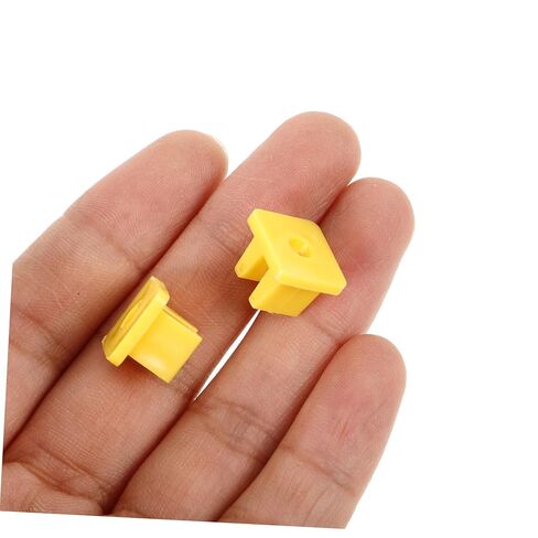 Luxshiny 100pcs Car Accessories Bumper Guard Retainer Nut Car Part Sturdy Plastic Materials Protection Compatible in Kuwait