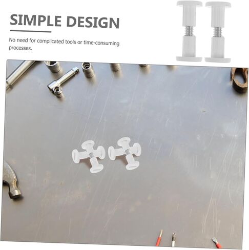 50 قطعة من مجموعة أدوات ربط اللوحة والأثاث، تصميم فريد من نوعه لصامولة المشبك للتجميع الآمن للألواح للمشروعات والأثاث المنزلي in Kuwait