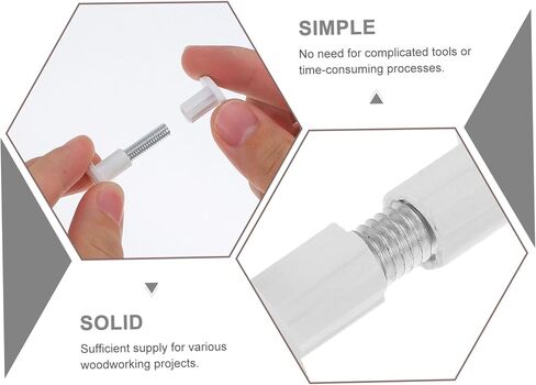 50 قطعة من مجموعة أدوات ربط اللوحة والأثاث، تصميم فريد من نوعه لصامولة المشبك للتجميع الآمن للألواح للمشروعات والأثاث المنزلي in Kuwait