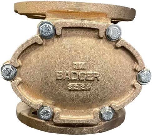 Industrial 3-Inch Bronze Plate Strainer, 150 PSI Maximum Working Pressure, FF Flanged, 3/16" Stainless Steel Screen in Kuwait