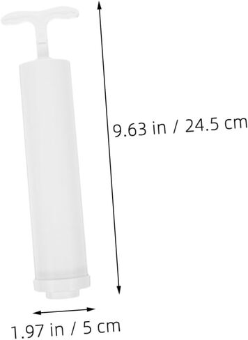 2Pcs Manual Vacuum Pump for Storage Bags Hand Pump for Vacuum Compression Bags Portable and Easy to Use for Travel Works with Various Vacuum Storage in Saudi Arabia