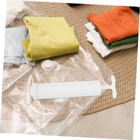2Pcs Manual Vacuum Pump for Storage Bags Hand Pump for Vacuum Compression Bags Portable and Easy to Use for Travel Works with Various Vacuum Storage in Saudi Arabia