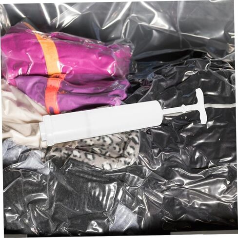 2Pcs Manual Vacuum Pump for Storage Bags Hand Pump for Vacuum Compression Bags Portable and Easy to Use for Travel Works with Various Vacuum Storage in Saudi Arabia