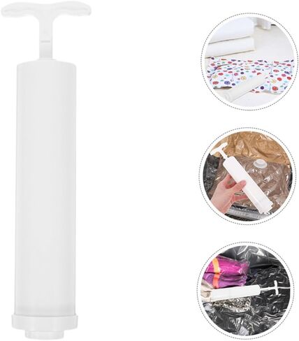 2Pcs Manual Vacuum Pump for Storage Bags Hand Pump for Vacuum Compression Bags Portable and Easy to Use for Travel Works with Various Vacuum Storage in Saudi Arabia
