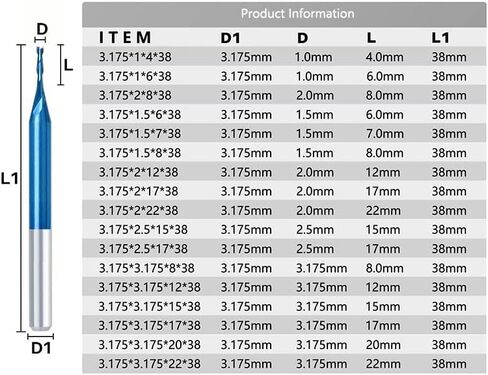 CNC Spiral Router Bits 3.175/4/6/8/10/12mm Shank 2 Flute CNC Router Bit Solid Carbide End Mill for Wood Cut Carving in Saudi Arabia