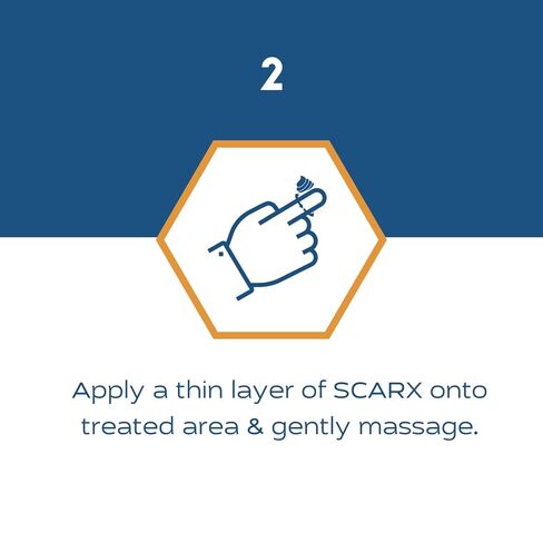 Scarx - Advanced Silicone Scar Gel With Vitamin C - Scar Reduction Topical For Hypertrophic Scars & Keloids After Surgery, Burns, Injuries - Prevent New Scars - Fade Old Scarring - 0.5oz (15g) Bottle in Saudi Arabia