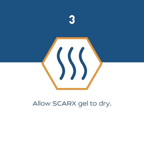 Scarx - Advanced Silicone Scar Gel With Vitamin C - Scar Reduction Topical For Hypertrophic Scars & Keloids After Surgery, Burns, Injuries - Prevent New Scars - Fade Old Scarring - 0.5oz (15g) Bottle in Saudi Arabia