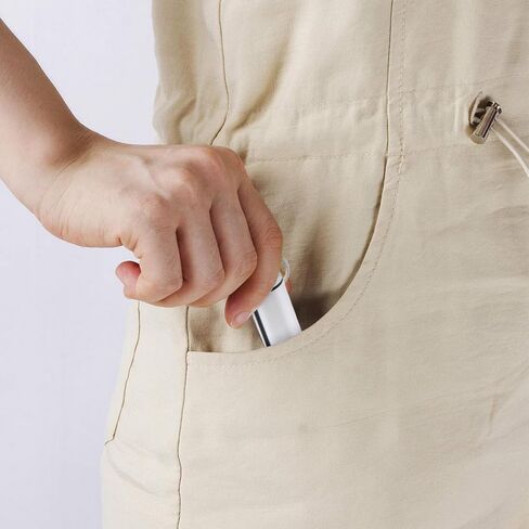 4 Pack 5 Inch Metal Tube, Waterproof Storage Tube, with Cleaning Brush Aluminum Metal Storage Container Storage Tube Holder, Portable Toothpick Holder for Travel Outdoors Portable Fit in Pocket Purse in Kuwait