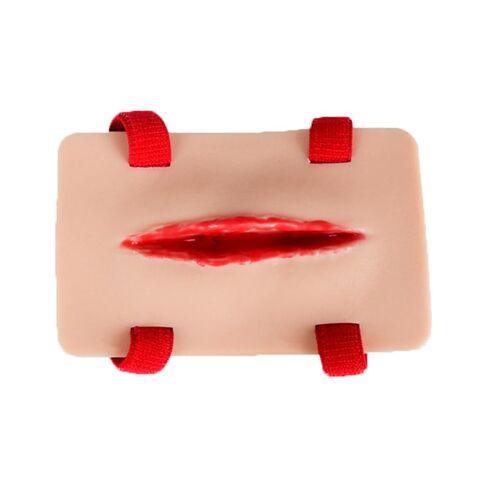 Wound Simulator, Trainer Kit, Wearable Design, Reusable, for Classroom Training, Practicing First Aid in Kuwait