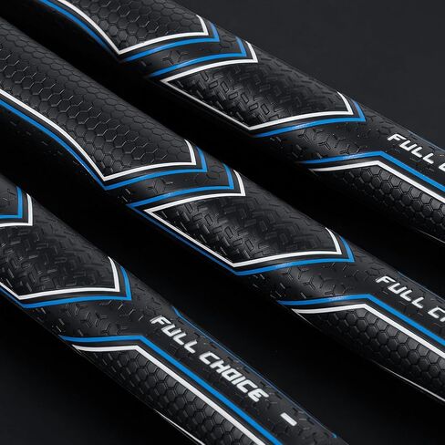 3 Pack Oversized Golf Grips with 5 Grip Tapes – Non-Slip PU Surface Golf Club Grip Replacement Kit, High Traction Rubber Grip for Driver Irons Hybrids Wedges in Kuwait