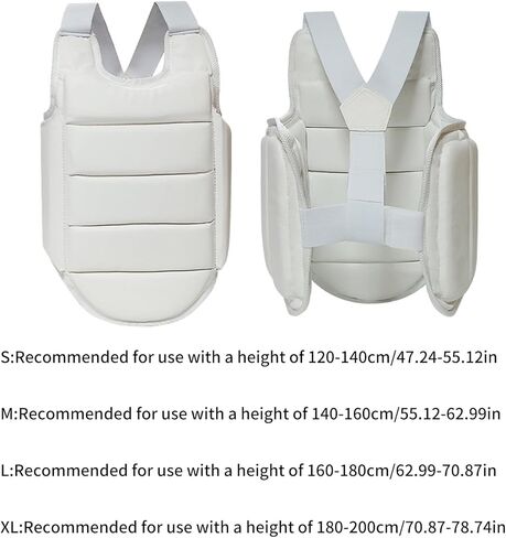Karate Chest Guard Taekwondo Protectors Equipment Easy for Women and Men Guardian Taekwondo Protector Equipment for Women and Men in Saudi Arabia