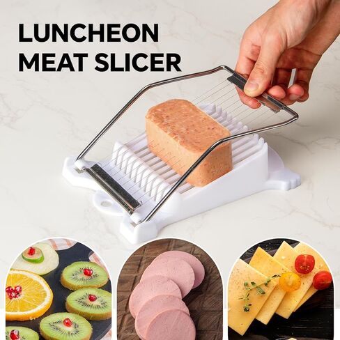 7-Piece Complete Kit, Musubi Press Mold Kit, Includes 2 Musubi Makers, 2 Onigiri Molds, 2 Rice Paddles, Temaki Roller & Luncheon Meat Slicer – Easy to Clean, Dishwasher Safe in Saudi Arabia