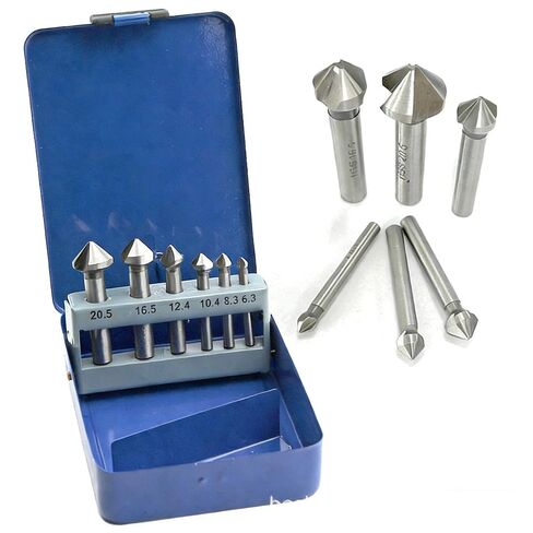 6-Piece HSS Drill Bit Set – Premium High-Speed Steel Twist Drill Bits for Metal, Wood & Plastic in Saudi Arabia