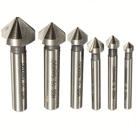 6-Piece HSS Drill Bit Set – Premium High-Speed Steel Twist Drill Bits for Metal, Wood & Plastic in Saudi Arabia