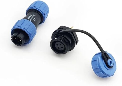 Connector SP11 male and female socket rear nut docking panel 2/3/4/5 pin(WK11CP3X-WK11PS3X) in Kuwait