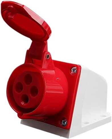 موصل صناعي ومقبس 3 كور 3P4 كور 5 دبوس خمسة ثقوب 16A/32A 220V/380V (Style-D,32A) in Kuwait