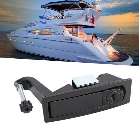 Compression Latch Lock for Rv Boat, 2PCS Zinc Alloy Trigger Latch Lock with Keys and Wide Grip Adjustable Lever Hand Operated for Yacht in Saudi Arabia