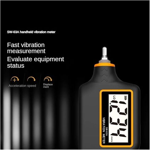 SW63A Vibration Meter, 1 Set, Digital Vibration Meter, Motor Equipment, Vibration Detection, Metal Inspection Equipment, Motor in Saudi Arabia