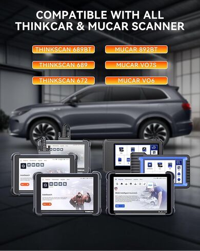 THINKCAR TES102 كاميرا المنظار مع الضوء، 0.21 بوصة HD Borescope مع 6 مصابيح LED قابلة للتعديل، IP67 كاميرا ثعبان شبه صلبة مقاومة للماء، بنقرة واحدة لقطة التفتيش Borescope in Kuwait