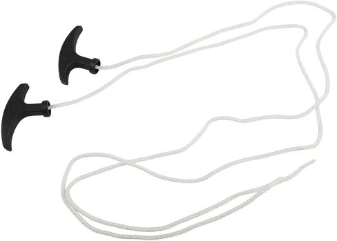 2-Pack Rebound Pull Cord Starter Rope for 49cc Mini Motorcycles, Quad Bikes, and ATVs – 950 mm Length, 3 mm Thickness, Ergonomic Plastic Handle in Saudi Arabia