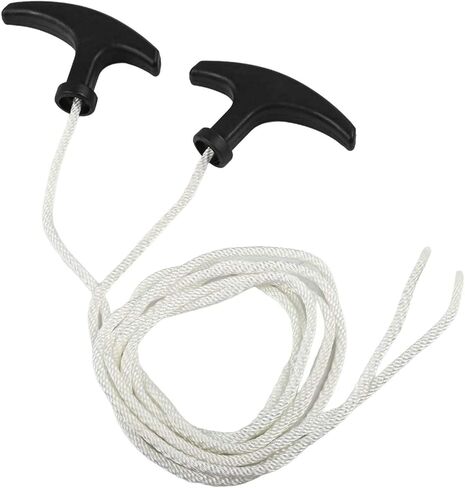 2-Pack Rebound Pull Cord Starter Rope for 49cc Mini Motorcycles, Quad Bikes, and ATVs – 950 mm Length, 3 mm Thickness, Ergonomic Plastic Handle in Saudi Arabia