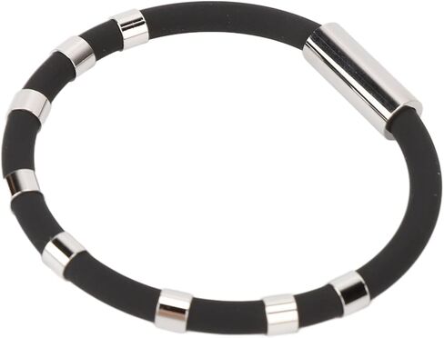 Antistatic Wristband, Nontoxic Wristband to Eliminate Static Electricity from The Body for Running (Black) in Kuwait