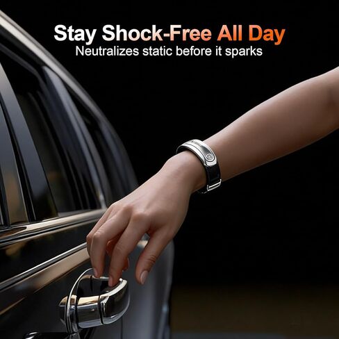 سوار ESD للاستخدام اليومي، حزام مريح من النايلون وسبائك الزنك للمكتب والمنزل وحماية الإلكترونيات in Kuwait