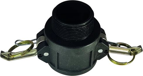 نوع التركيب البحري B-150 Camlock، محول مضخة ذكر 1.5 بوصة NPT لخزانات القوارب، نقل سوائل المياه باللونين الأسود والرمادي in Saudi Arabia