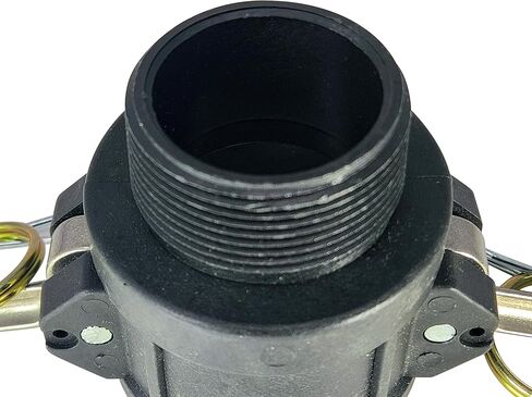 نوع التركيب البحري B-150 Camlock، محول مضخة ذكر 1.5 بوصة NPT لخزانات القوارب، نقل سوائل المياه باللونين الأسود والرمادي in Saudi Arabia