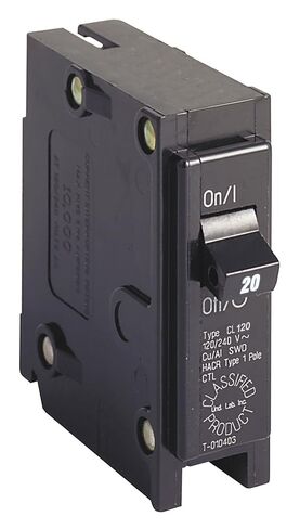 Eaton CL120CS 20 Amp Single Pole UL Classified Replacement Breaker in Saudi Arabia