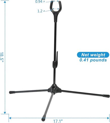 حامل القوس المنحني، رف حامل القوس خفيف الوزن من الألياف الزجاجية لقوس الإزالة الطويل in Kuwait