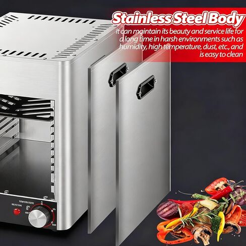 Smokeless in-frared Electric Broiler,1700W Electric Steak Grill,Steak Grill Oven,Commercial Steak Stove with Timer, for Carnivores Time Temperature Adjustable in Saudi Arabia