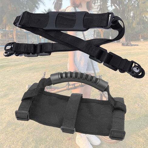 حزام مقبض كبير لحامل اليد وأشرطة كتف قابلة للتعديل 110-160 سم للسكوتر الكهربائي، مجموعة ملحقات السكوتر الإلكترونية العالمية لتوفير العمالة in Kuwait