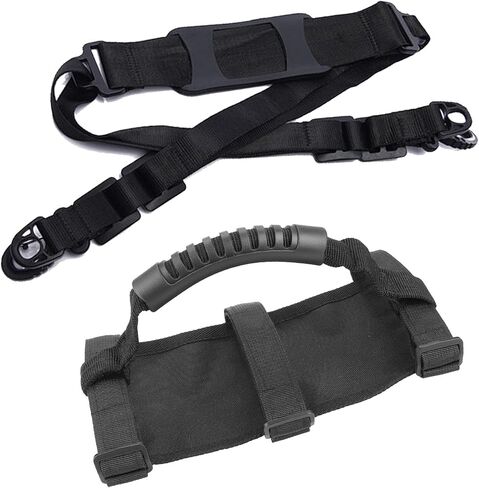 حزام مقبض كبير لحامل اليد وأشرطة كتف قابلة للتعديل 110-160 سم للسكوتر الكهربائي، مجموعة ملحقات السكوتر الإلكترونية العالمية لتوفير العمالة in Kuwait