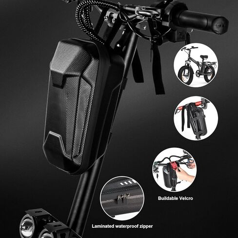 Universal Scooter Bag, EVA Scooter Handlebar Bag, Waterproof Scooters Front Bags for Carrying Charger Tools Repair Tools/Large Capacity/Portable in Kuwait